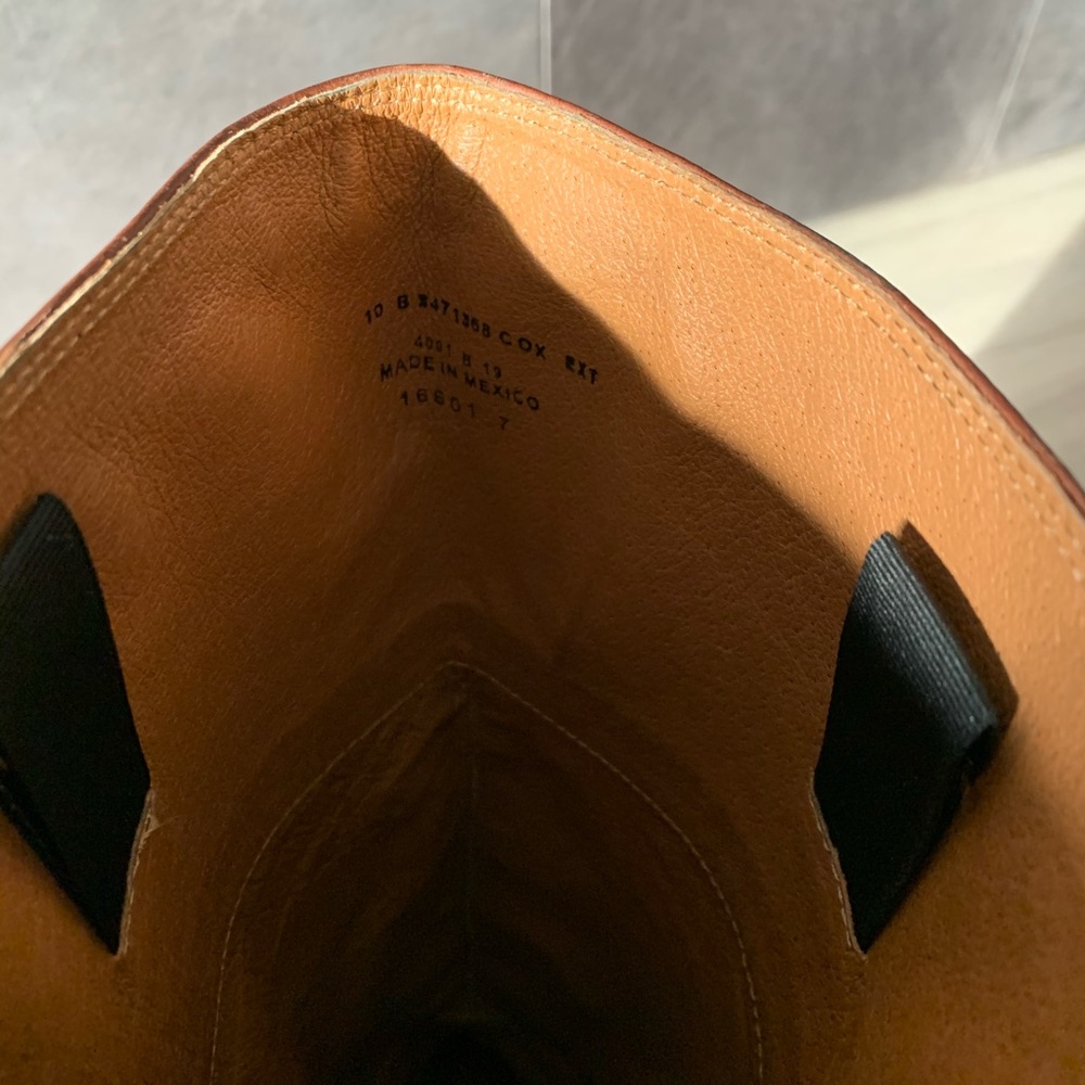 Frye Melissa Back Button Zip Riding Boots - Picture 4 of 5